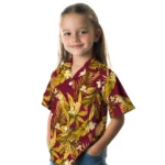 Arizona State Sun Devils Hawaiian Shirt – Palm Leaves