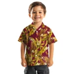 Arizona State Sun Devils Hawaiian Shirt – Palm Leaves