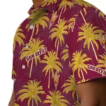 Arizona State Sun Devils Hawaiian Shirt – Palm Tree Motif