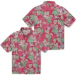 Arizona Wildcats Hawaiian Shirt – Anthurium Overlay