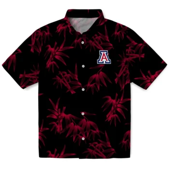 arizona wildcats bamboo branches red black hawaiian shirts best selling