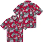 Arizona Wildcats Hawaiian Shirt – Flamingo and Hibiscus