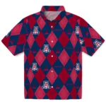 Arizona Wildcats Hawaiian Shirt – Golfing Plaid