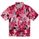 Arizona Wildcats Hawaiian Shirt – Hibiscus Arrangement