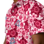 Arizona Wildcats Hawaiian Shirt – Hibiscus Blooms