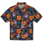 Arizona Wildcats Hawaiian Shirt – Hibiscus Foliage