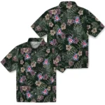 Arizona Wildcats Hawaiian Shirt – Hibiscus Leaves Pattern