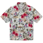 Arizona Wildcats Hawaiian Shirt – Hibiscus Seaside