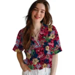 Arizona Wildcats Hawaiian Shirt – Hibiscus Tiki Jungle