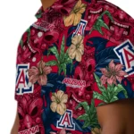 Arizona Wildcats Hawaiian Shirt – Hibiscus Tiki Jungle
