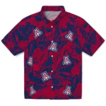 Arizona Wildcats Hawaiian Shirt – Monstera Layer