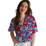 Arizona Wildcats Hawaiian Shirt – Palm Leaves