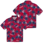 Arizona Wildcats Hawaiian Shirt – Palm Tree Motif