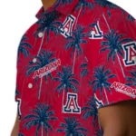 Arizona Wildcats Hawaiian Shirt – Palm Tree Motif