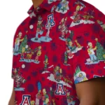 Arizona Wildcats Hawaiian Shirt – Simpsons Christmas