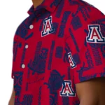 Arizona Wildcats Hawaiian Shirt – Turtle Lines