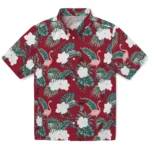 Arkansas Razorbacks Hawaiian Shirt – Flamingo and Hibiscus