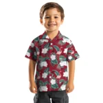 Arkansas Razorbacks Hawaiian Shirt – Flamingo and Hibiscus