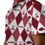 Arkansas Razorbacks Hawaiian Shirt – Golfing Plaid