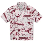 Arkansas Razorbacks Hawaiian Shirt – Hibiscus Overlay