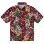 Arkansas Razorbacks Hawaiian Shirt – Hibiscus Tiki Jungle