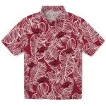 Arkansas Razorbacks Hawaiian Shirt – Leaf Outline