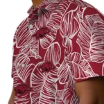 Arkansas Razorbacks Hawaiian Shirt – Leaf Outline