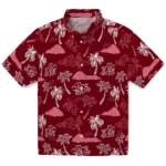 Arkansas Razorbacks Hawaiian Shirt – Palm And Clouds