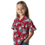 Arkansas State Red Wolves Hawaiian Shirt – Flamingo and Hibiscus