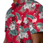 Arkansas State Red Wolves Hawaiian Shirt – Flamingo and Hibiscus