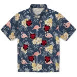 Arkansas State Red Wolves Hawaiian Shirt – Flamingo Hibiscus