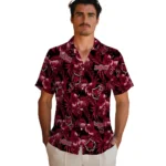 Arkansas State Red Wolves Hawaiian Shirt – Hibiscus Exotic