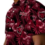 Arkansas State Red Wolves Hawaiian Shirt – Hibiscus Exotic