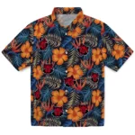 Arkansas State Red Wolves Hawaiian Shirt – Hibiscus Foliage