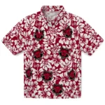 Arkansas State Red Wolves Hawaiian Shirt – Hibiscus Motif