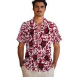 Arkansas State Red Wolves Hawaiian Shirt – Hibiscus Motif