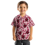 Arkansas State Red Wolves Hawaiian Shirt – Hibiscus Motif