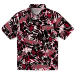 Arkansas State Red Wolves Hawaiian Shirt – Hibiscus Overlay