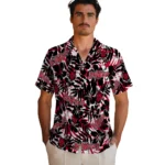Arkansas State Red Wolves Hawaiian Shirt – Hibiscus Overlay