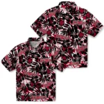 Arkansas State Red Wolves Hawaiian Shirt – Hibiscus Overlay