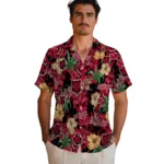 Arkansas State Red Wolves Hawaiian Shirt – Hibiscus Tiki Jungle