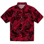 Arkansas State Red Wolves Hawaiian Shirt – Monstera Layer
