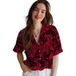 Arkansas State Red Wolves Hawaiian Shirt – Monstera Layer
