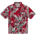 Arkansas State Red Wolves Hawaiian Shirt – Palm Leaves