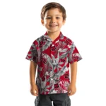 Arkansas State Red Wolves Hawaiian Shirt – Palm Leaves