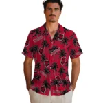 Arkansas State Red Wolves Hawaiian Shirt – Palm Tree Motif
