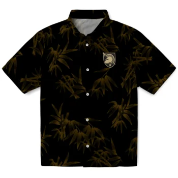 army black knights bamboo branches gold black hawaiian shirts best selling