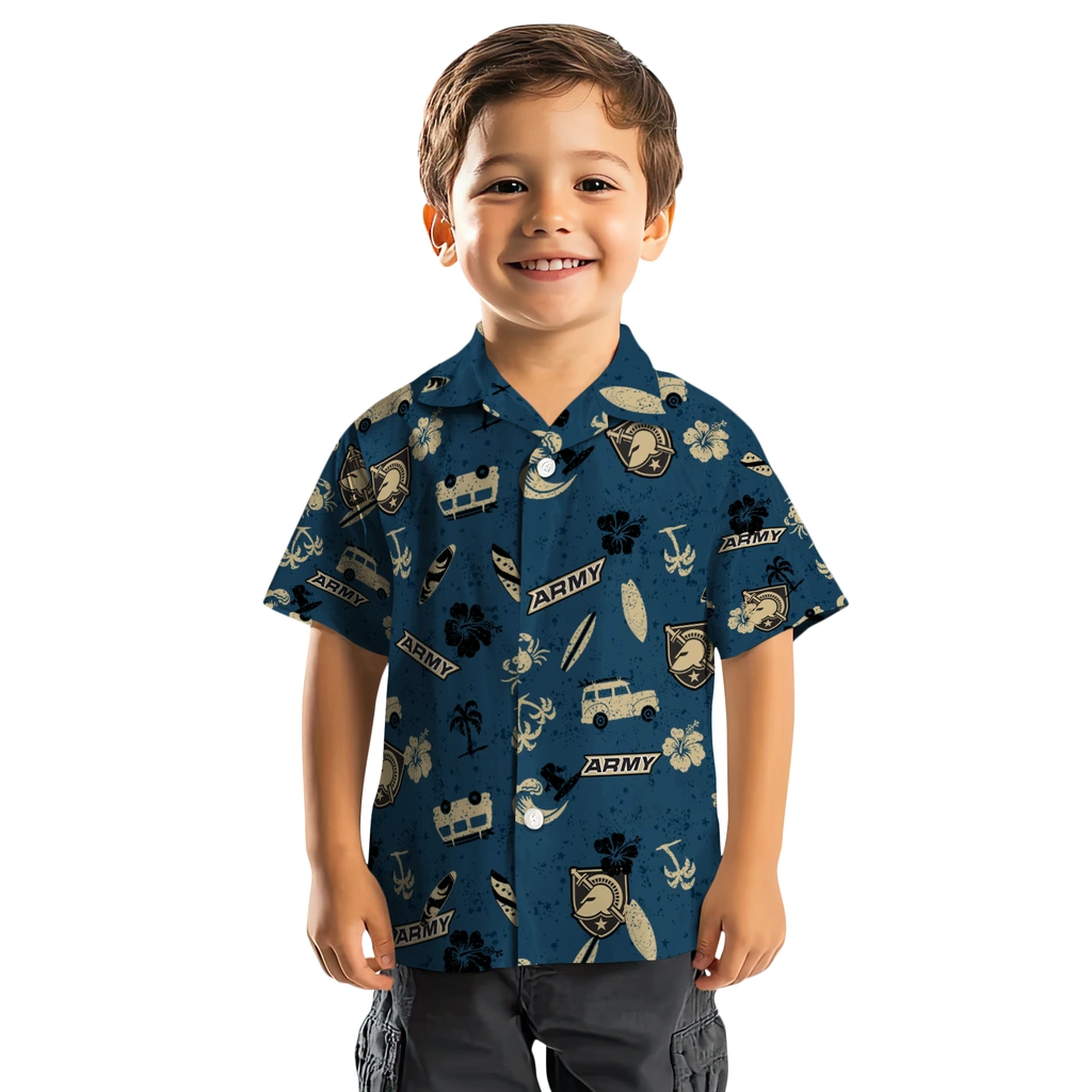Army Black Knights Hawaiian Shirt - Beach Vibe army black knights beach vibe navy hawaiian shirts top rated