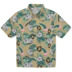 Army Black Knights Hawaiian Shirt – Flamingo and Hibiscus