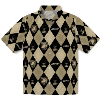 army black knights balloon plaid gold hawaiian shirts best selling